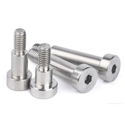 En acier inoxydable Hex Flange épaule boulon tête plate haute précision