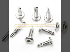Hex Head Self Drilling Metal Screws MOQ Bulk Pack Durable Corrosion Resistant Fasteners for Metal Construction Applications