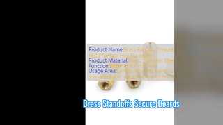 Les entretoises en laiton réparent les cartes de circuits imprimés