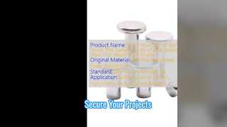 Rivets en acier inoxydable 304, connexions rapides et sécurisées